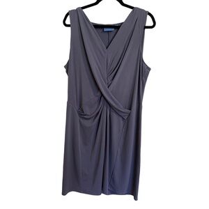 Women’s Ladies Simply Vera Wang purple dress SZ XL